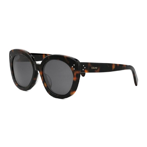 NWT CELINE WOMEN SUNGLASSES HAVANA GRAY EYEWEAR - Picture 1 of 3